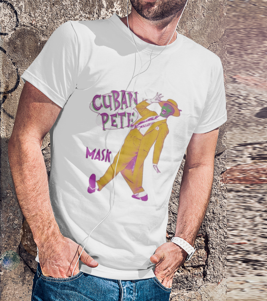 Cuban Pete The Mask Iconic Yellow Suit Dance Pose T-Shirt