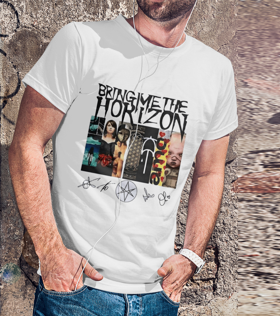 Bring Me The Horizon BMTH Amo Album Art Collage T-Shirt