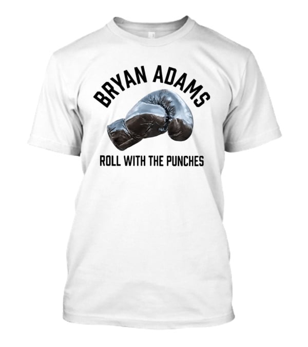 Bryan Adams Roll With The Punches Boxing Glove Music T-Shirt