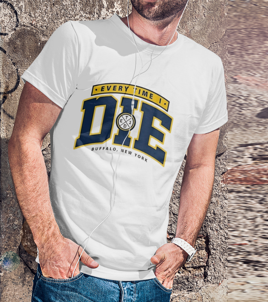 Every Time I Die Buffalo New York ETID DIE Hardcore Band T-Shirt