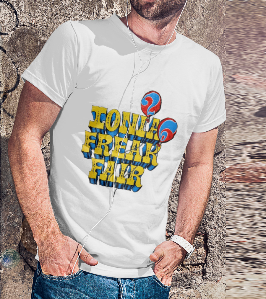 Ionia Freak Fair Colorful Balloon T-Shirt