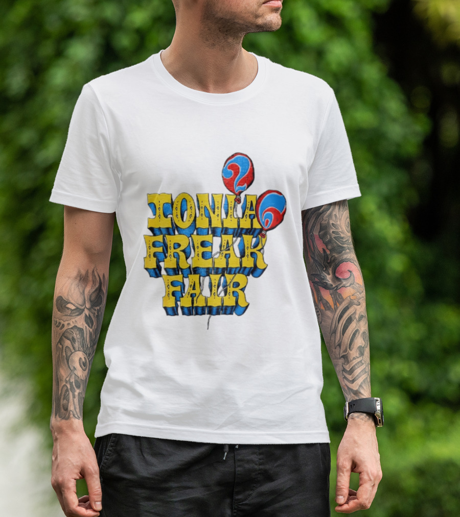 Ionia Freak Fair Colorful Balloon T-Shirt