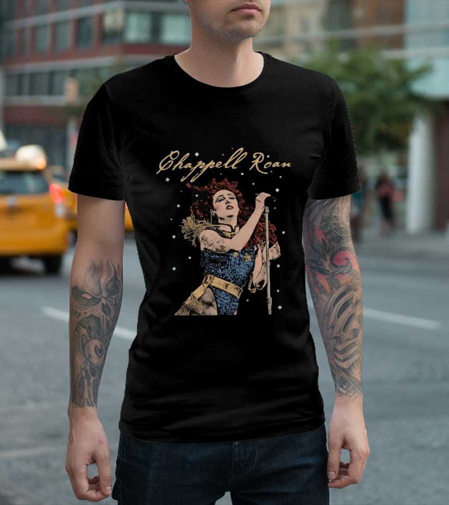 Chappell Roan Live Pop Music Performance Vibrant Artistry T-Shirt