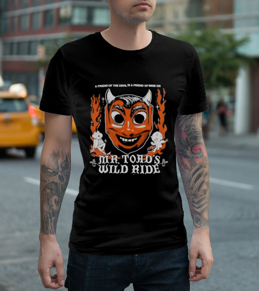 Mr Toad's Wild Ride Devil Friend T-Shirt