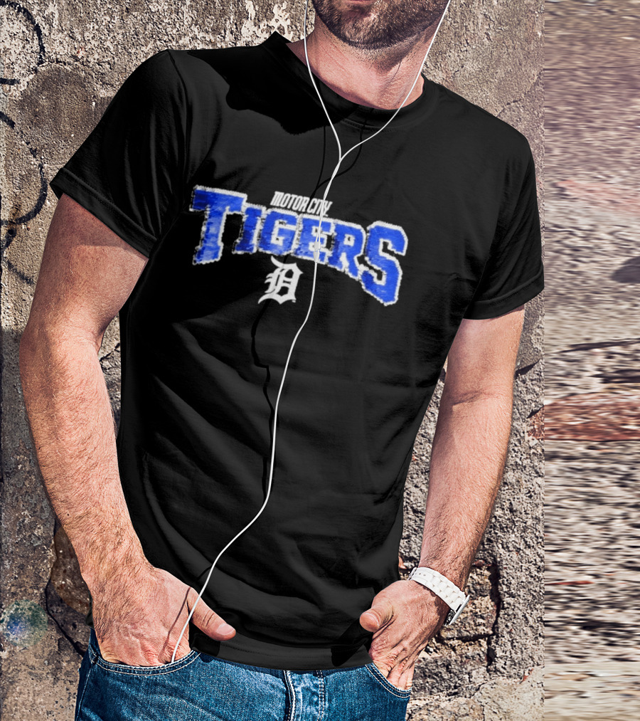 Detroit Tigers Motor City Youth Flip Sequin T-Shirt