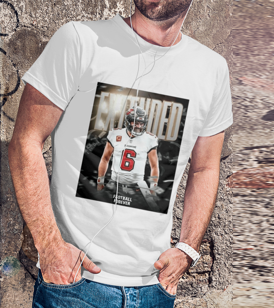 Extended Baker Mayfield Tampa Bay Football Forever T-Shirt