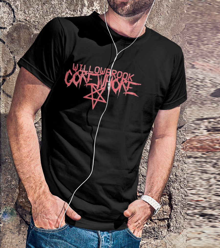 Willowbrook Gorewhore Pentagram Death Metal T-Shirt