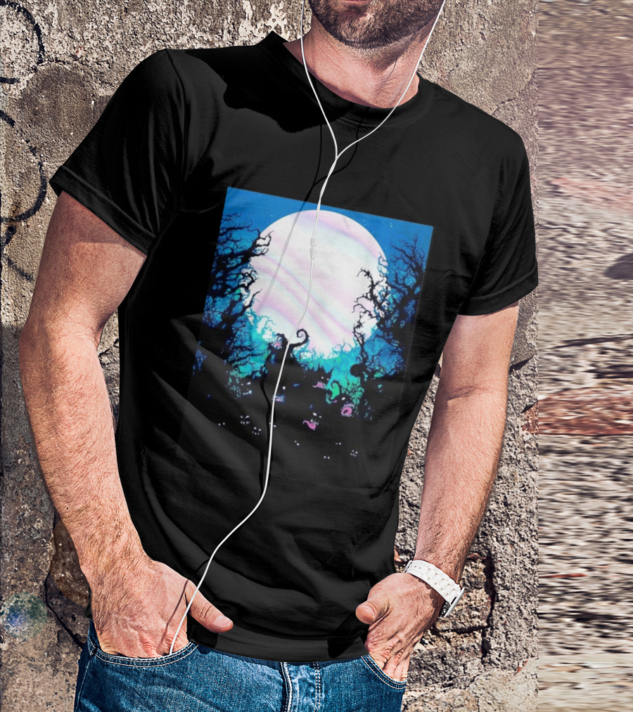Gallows Orchestra Of Wolves Collection Full Moon Enchanted Forest Creatures T-Shirt