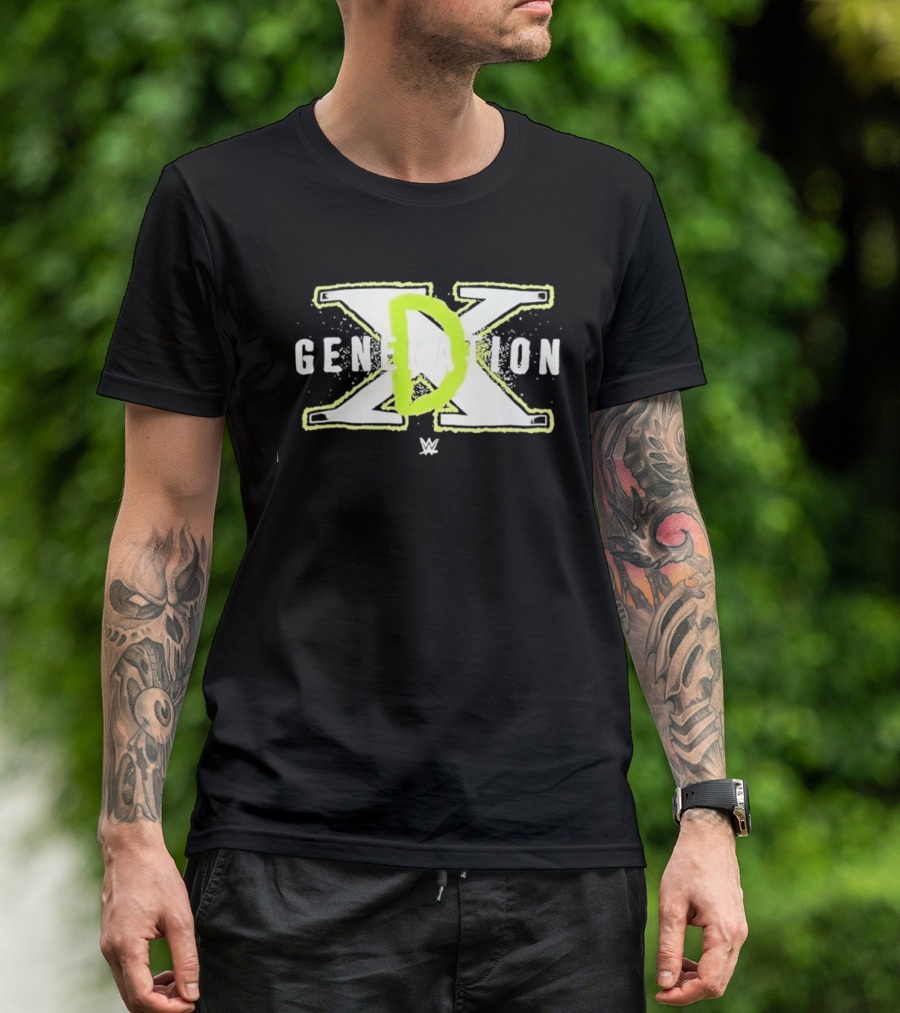 WWE D Generation X DX Generation Wrestling Attitude Era T-Shirt