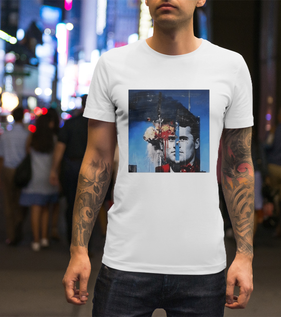 Charlie Kirk September 11 Twin Towers Collage T-Shirt