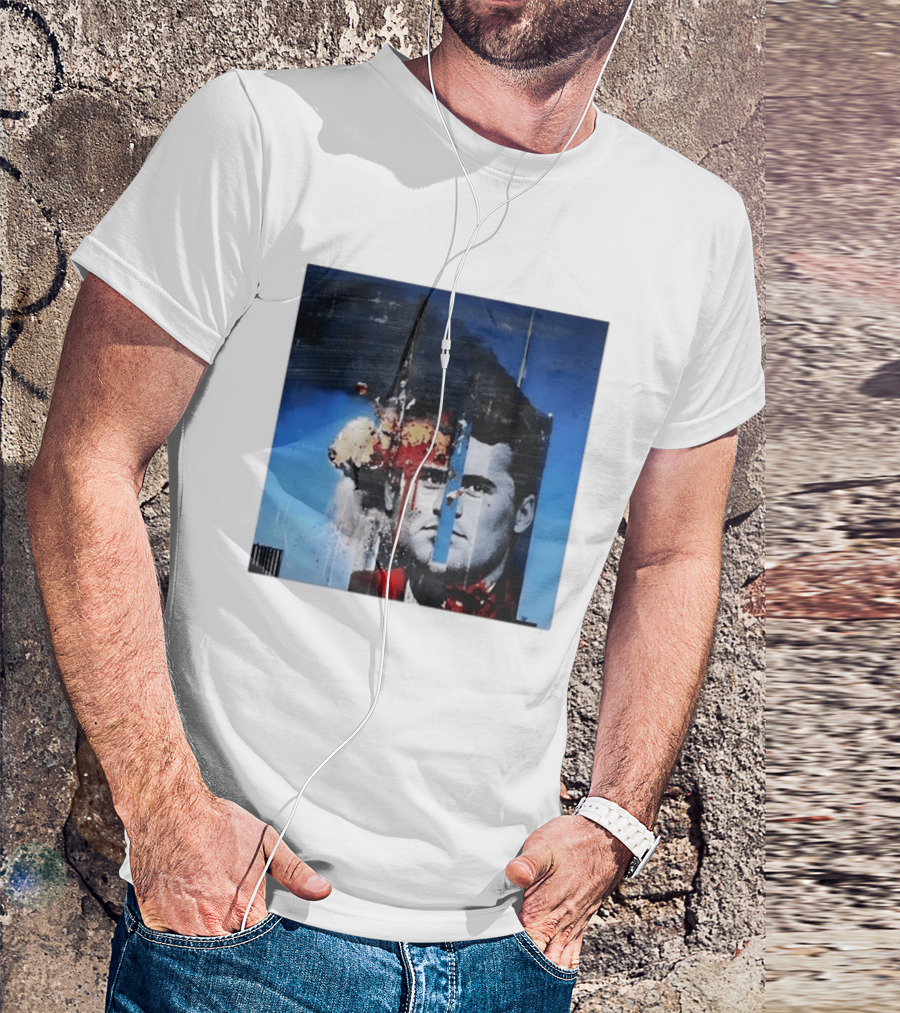 Charlie Kirk September 11 Twin Towers Collage T-Shirt