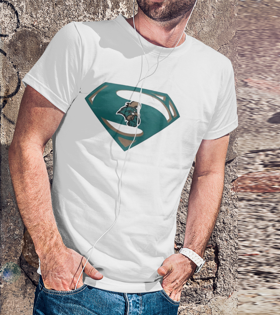 Coastal Carolina Chanticleers Superman T-Shirt