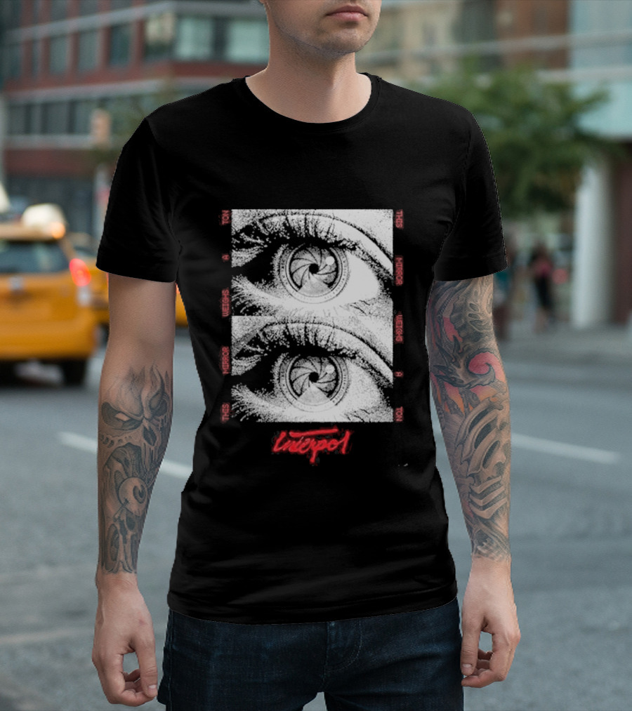 Shepard Fairey Obey Giant Interpol This Mirror Weighs A Ton T-Shirt