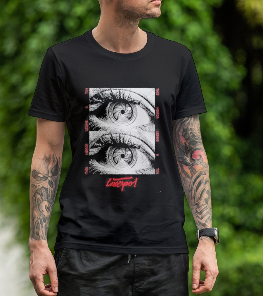 Shepard Fairey Obey Giant Interpol This Mirror Weighs A Ton T-Shirt