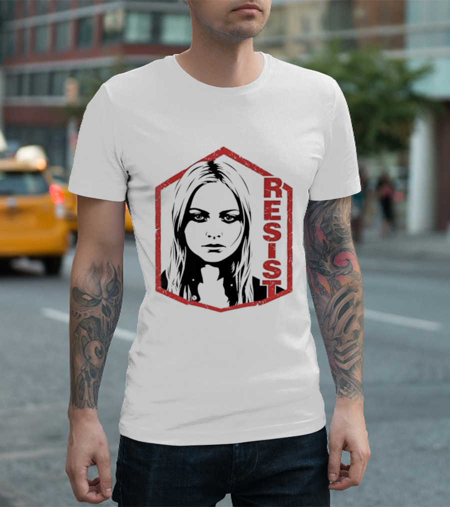 Resist Activism Protest Distressed T-Shirt