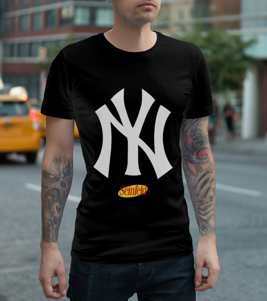 Seinfeld New York Yankees NY TV Show Iconic Collaboration T-Shirt