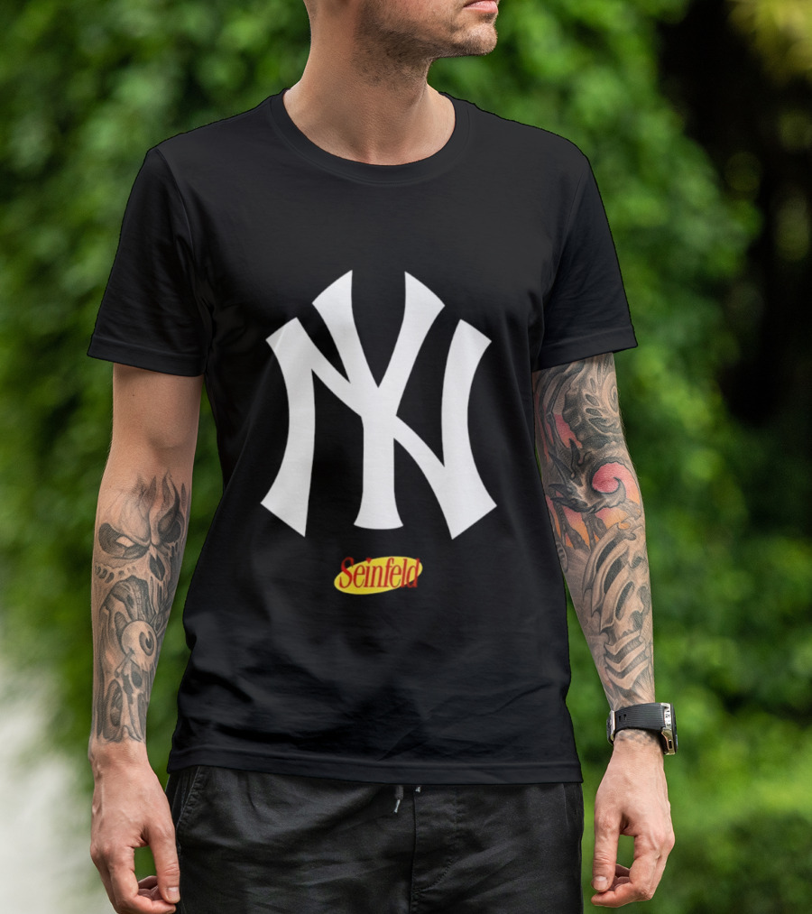 Seinfeld New York Yankees NY TV Show Iconic Collaboration T-Shirt
