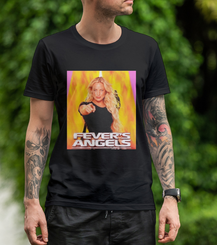 Fever's Angels Full Throttle Action Star Sophie Cunningham T-Shirt