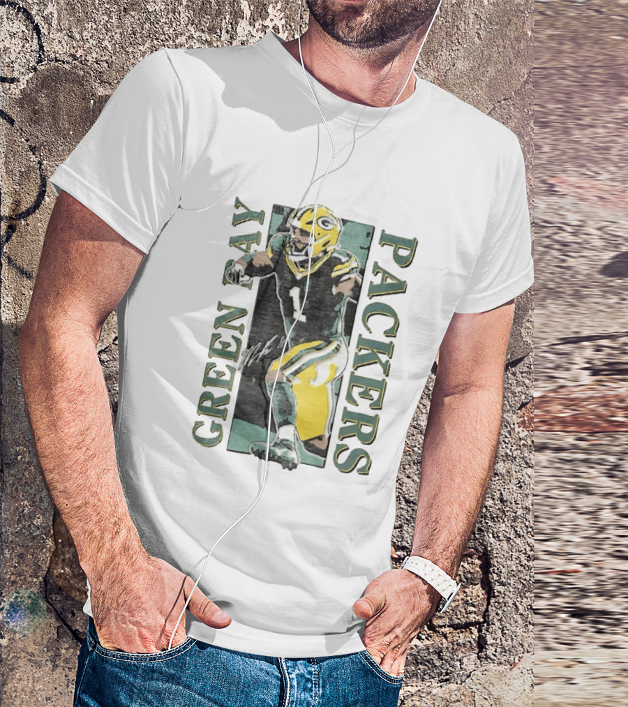 Jordan Love Green Bay Packers Football Jersey T-Shirt