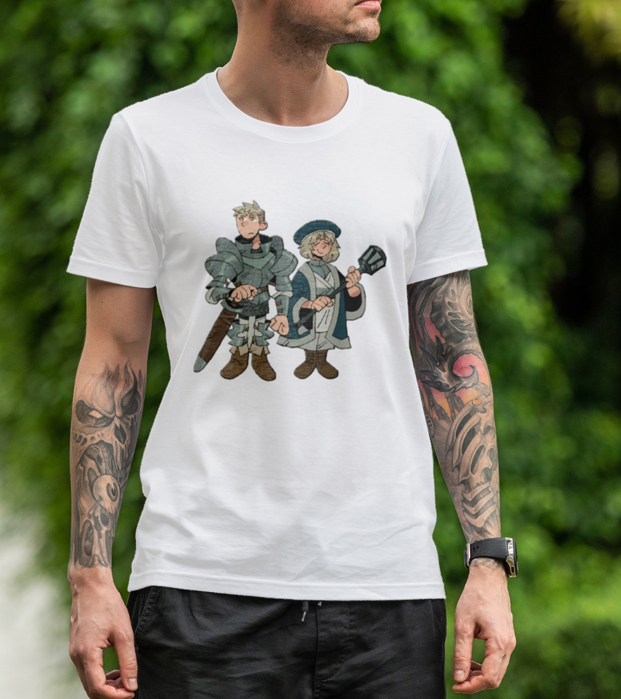 Laios Touden Marcille Donato Characters From Delicious In Dungeon Manga T-Shirt