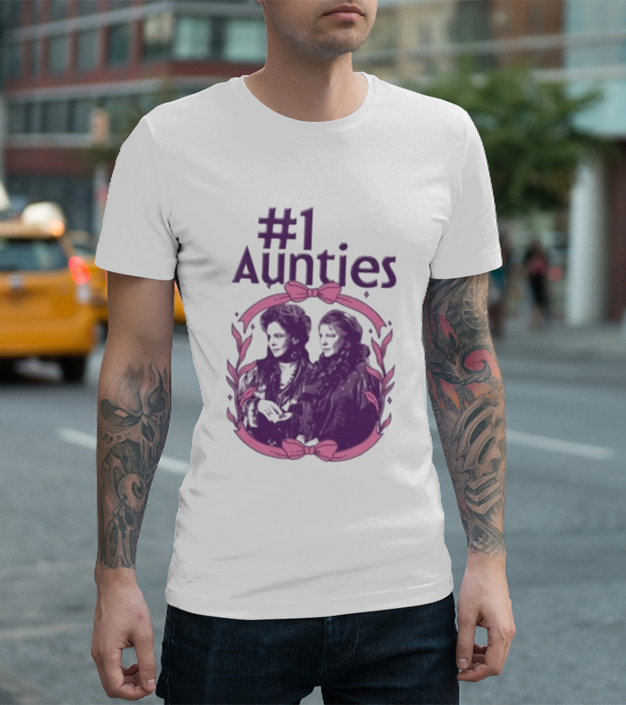 #1 Aunties Practical Magic Aunt Frances And Aunt Jet T-Shirt