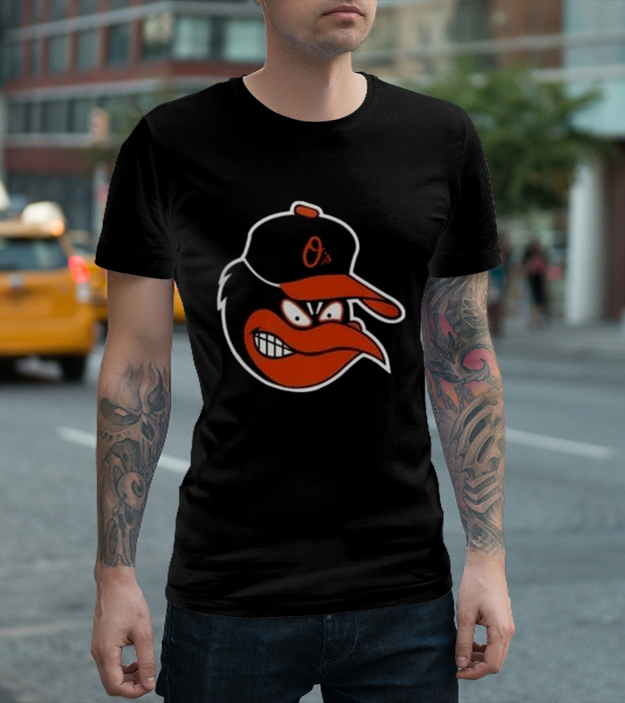 Baltimore Orioles Os Angry Bird Black September 19 2026 T-Shirt