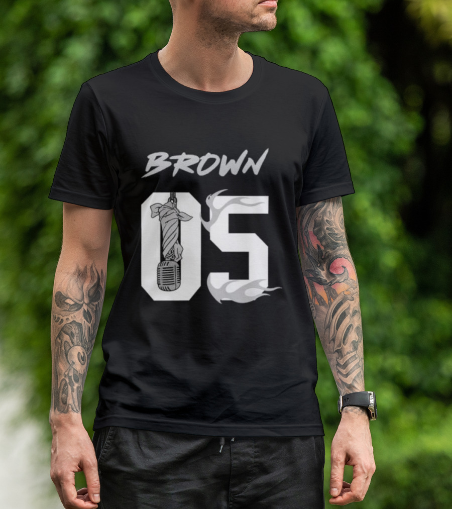 Las Vegas Raiders Chris Brown 2026 The R&R Tour 05 Flame T-Shirt