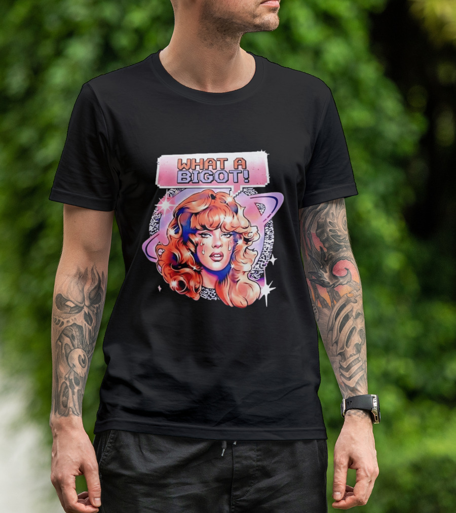 Natasha Lyonne What A Bigot Retro Comic T-Shirt