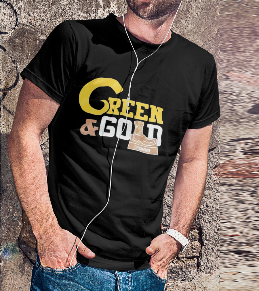 Green Gold Denver Boot Distressed DNVR T-Shirt