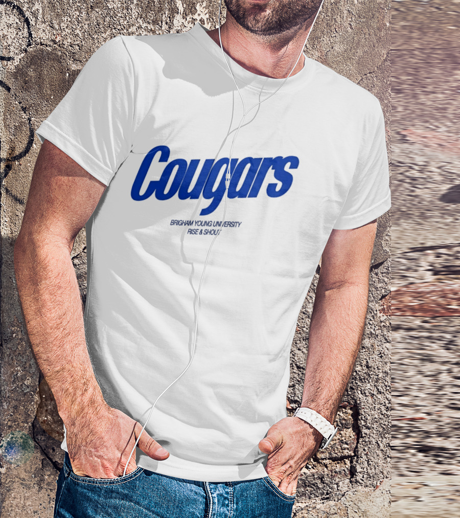 Brigham Young University Cougars Rise Shout T-Shirt