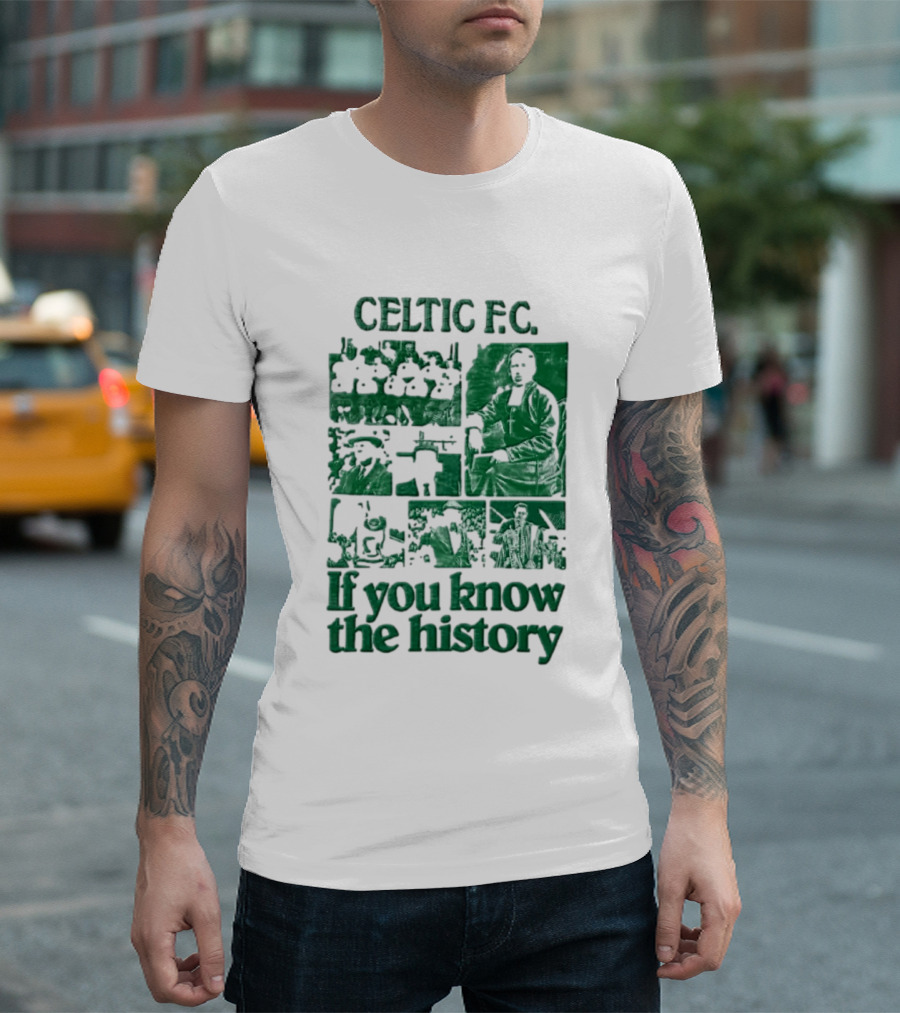 Celtic FC Brother Walfrid Jock Stein Billy McNeill Legacy If You Know The History T-Shirt