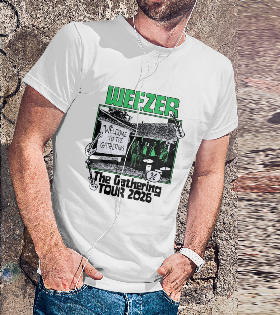 Weezer Welcome To The Gathering Tour 2026 T-Shirt