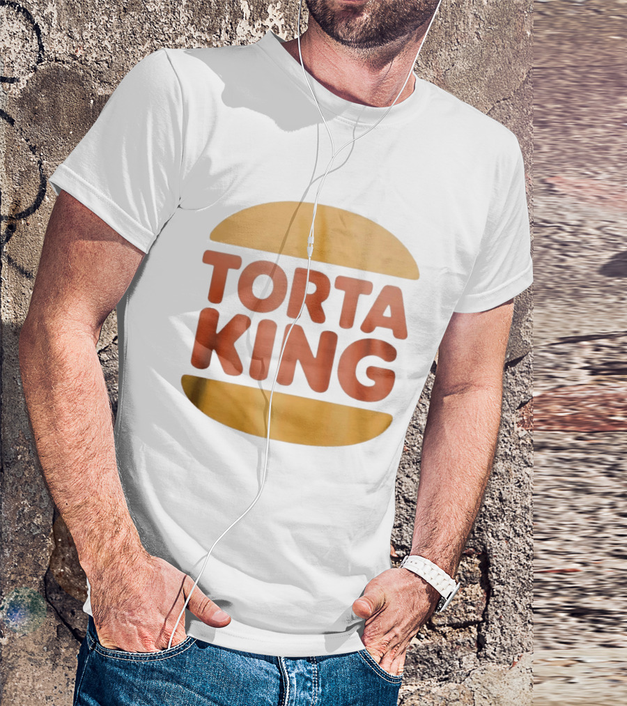 Torta King Burger Mexican Food Sandwich Concept T-Shirt