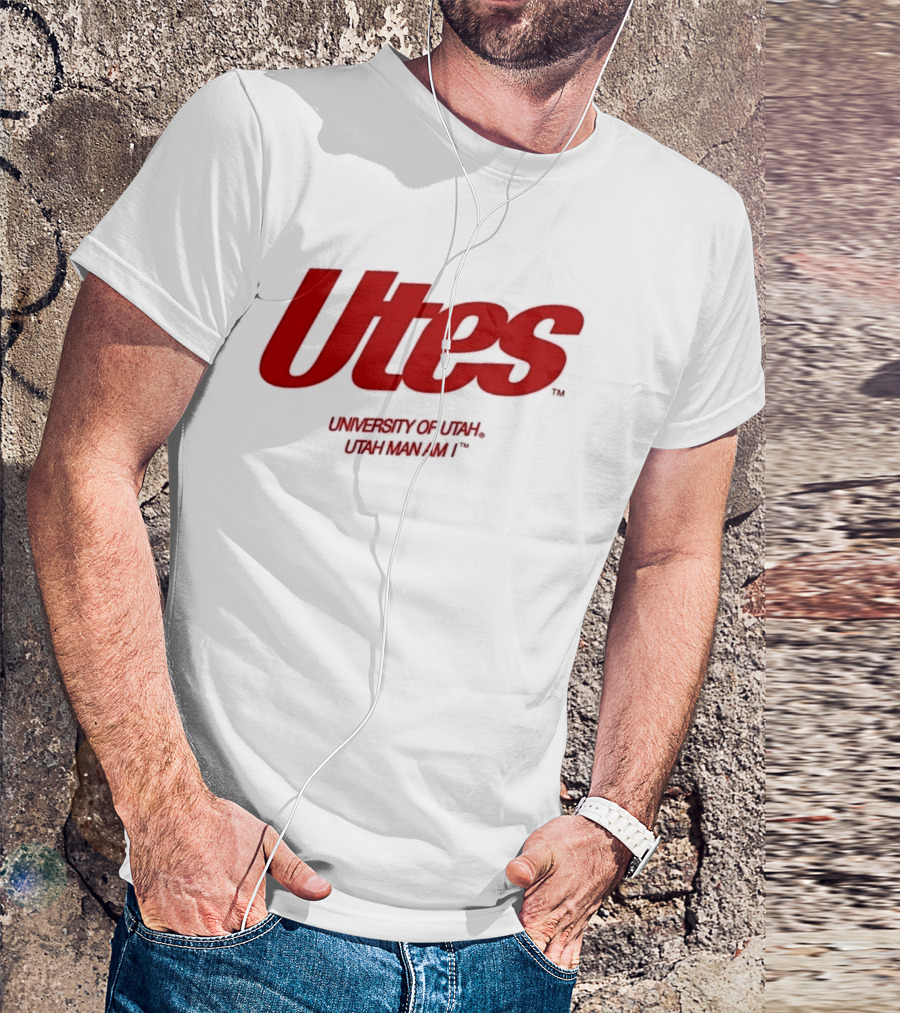 Utes University Of Utah Utah Man Am I NCAA T-Shirt
