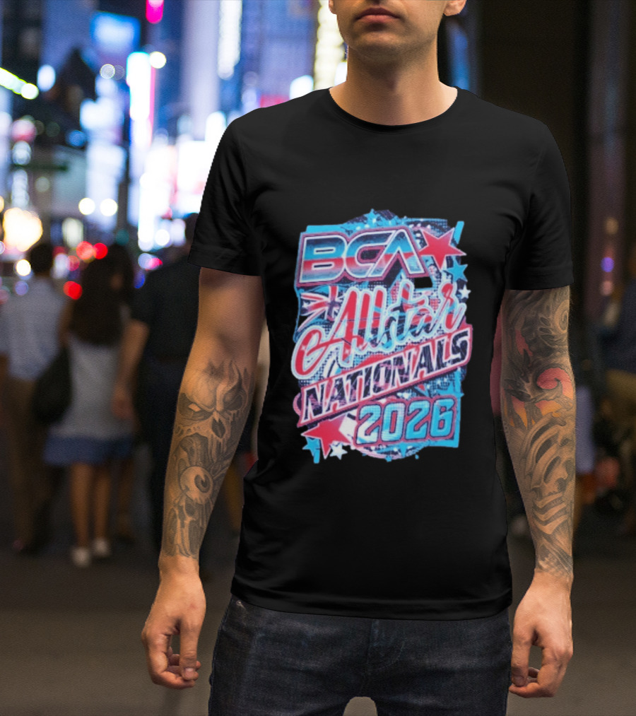BCA Allstar Nationals 2026 Union Jack Stars T-Shirt