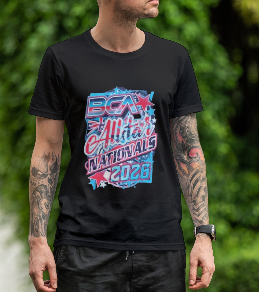 BCA Allstar Nationals 2026 Union Jack Stars T-Shirt
