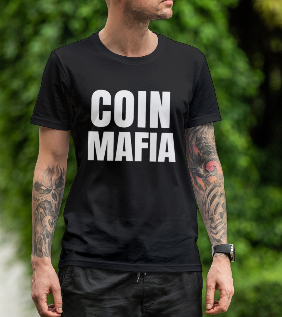Coin Mafia Crypto Investing Finance Trader Cryptocurrency T-Shirt