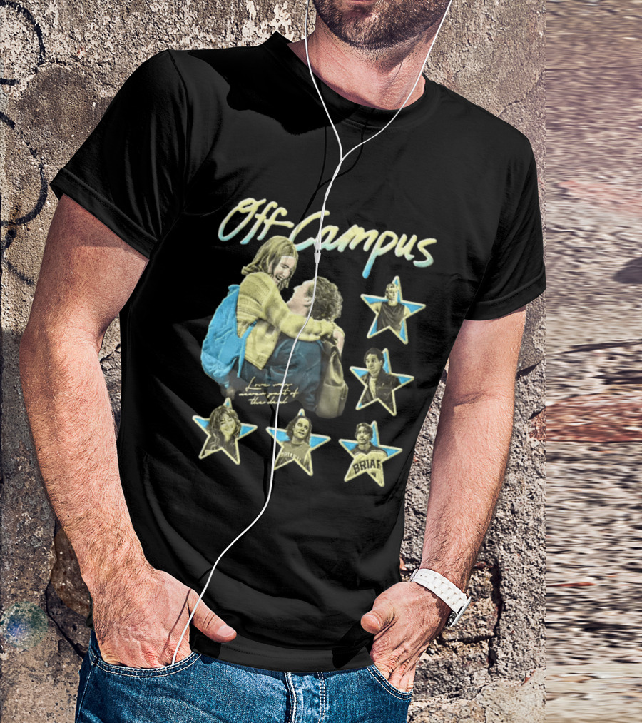 Off Campus Elle Kennedy Love Was Never Part Of The Deal Romance Book Characters T-Shirt