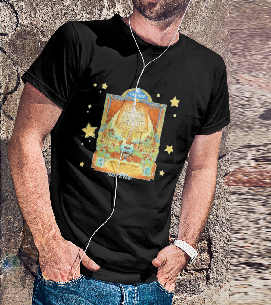 Oteil Burbridge LaMP Wish Benefit Tour Make A Wish Foundation Fiddlehead Brewing Company T-Shirt