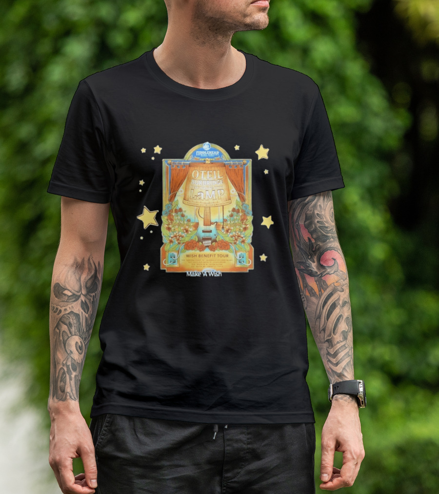 Oteil Burbridge LaMP Wish Benefit Tour Make A Wish Foundation Fiddlehead Brewing Company T-Shirt