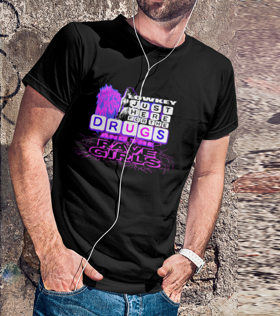 Lowkey Firehouse 666 Drugs Anti Life Rave Girls T-Shirt