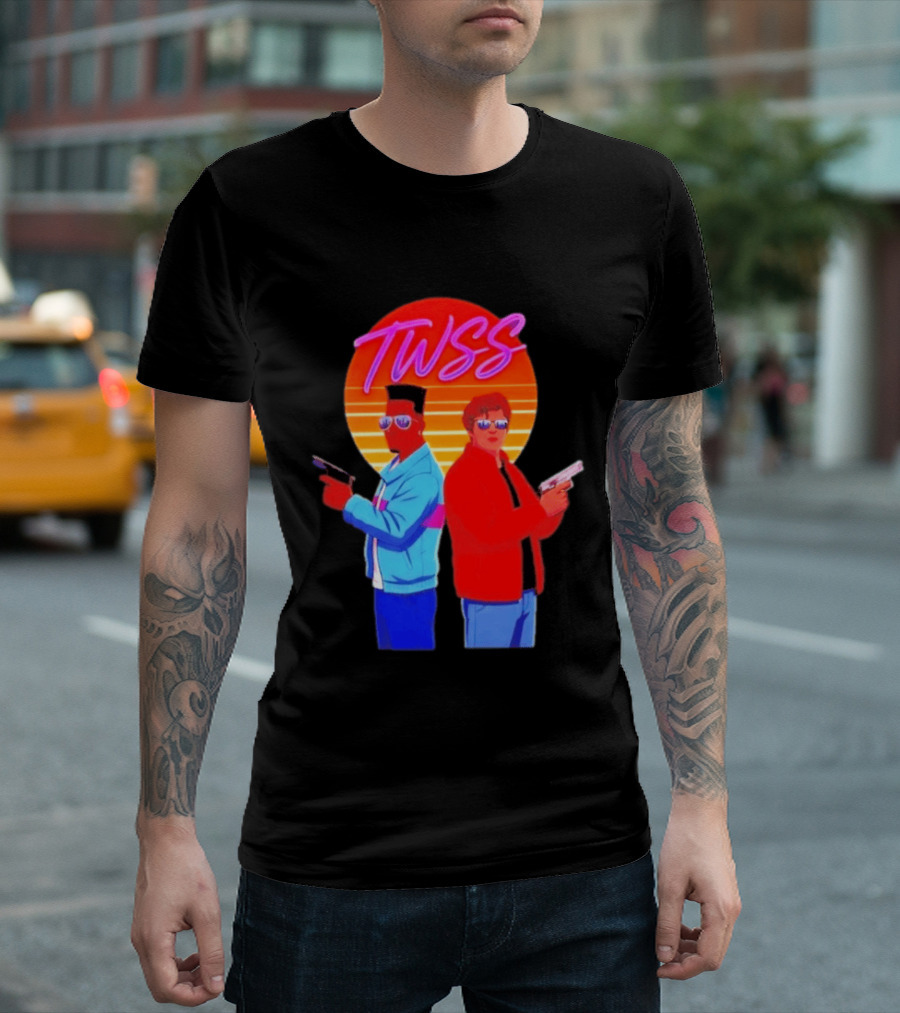 TWSS Will Jamal Retro Sunset Duo T-Shirt