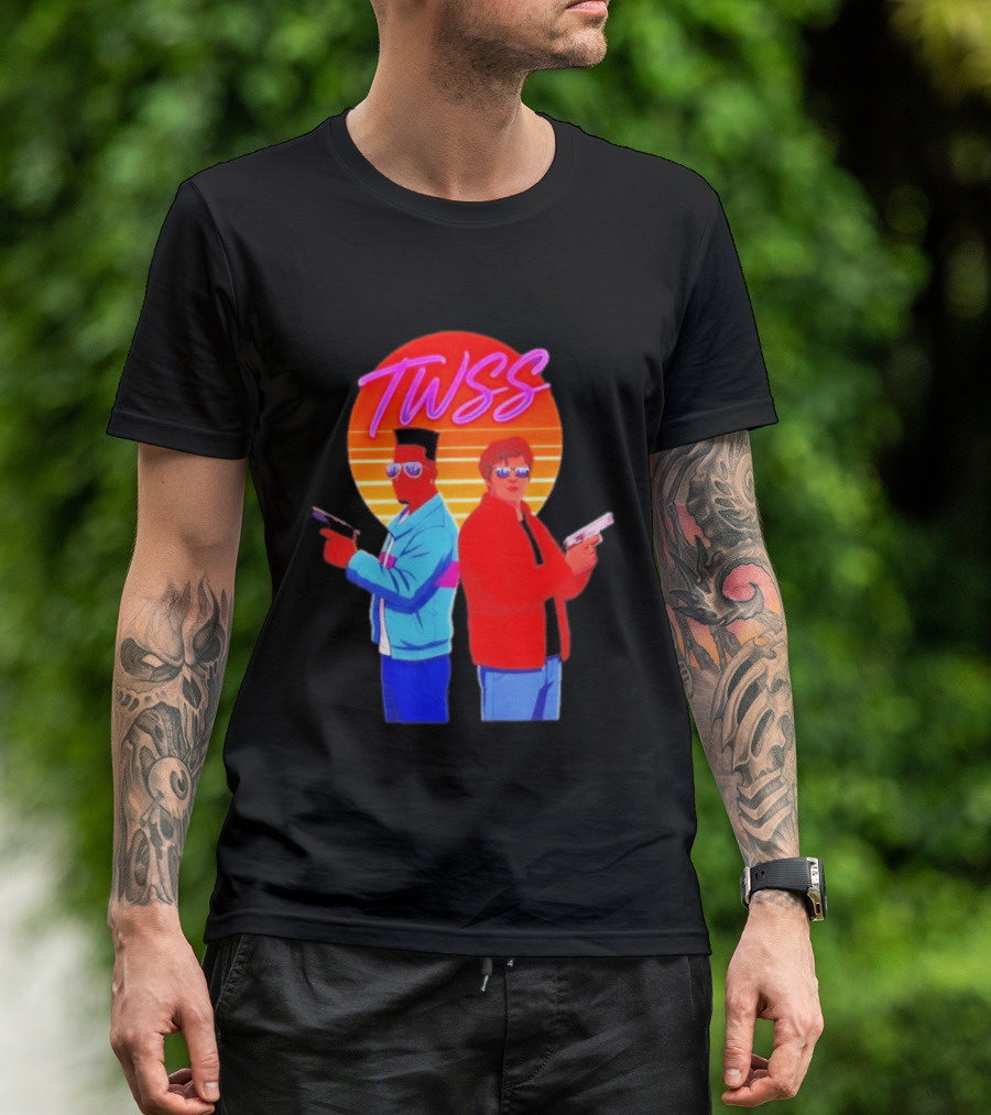 TWSS Will Jamal Retro Sunset Duo T-Shirt