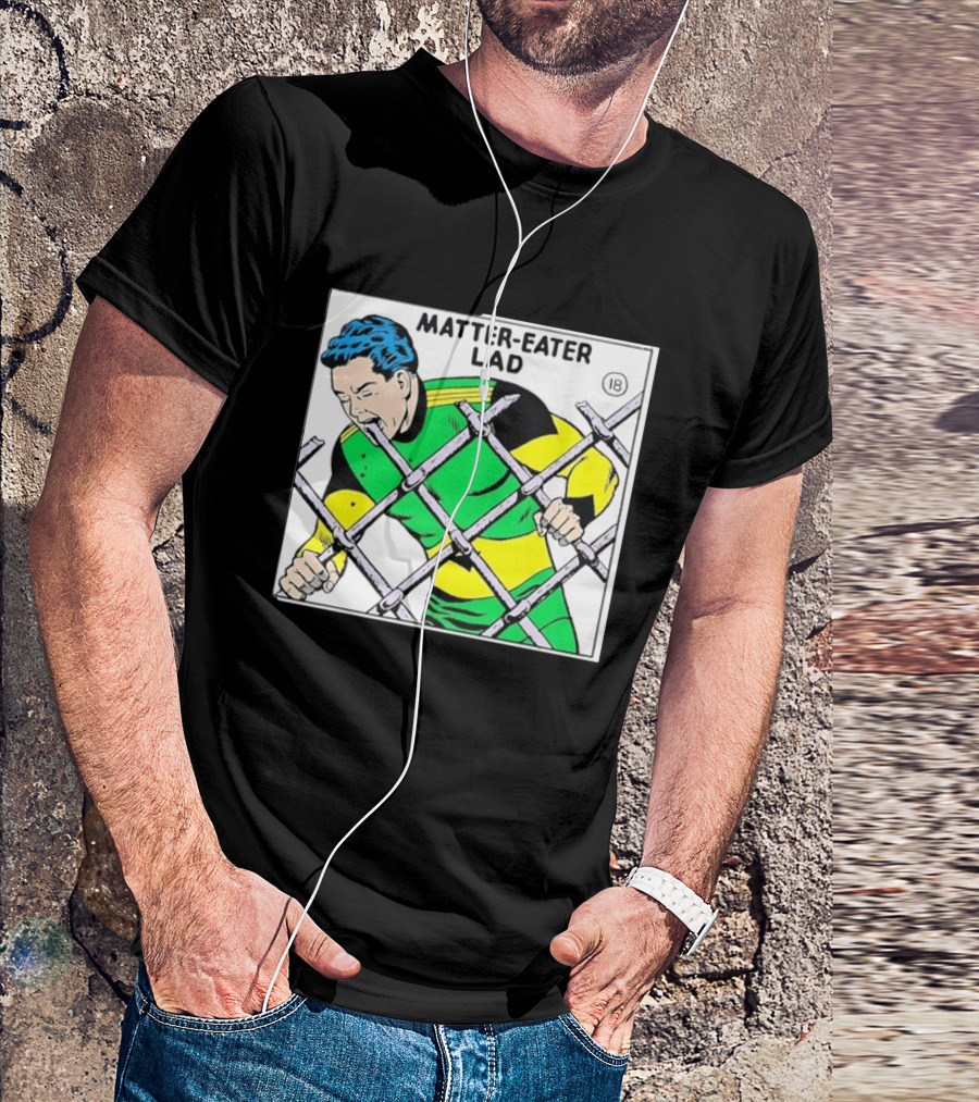 Matter Eater Lad DC Comics Retro Comic Book Panel T-Shirt