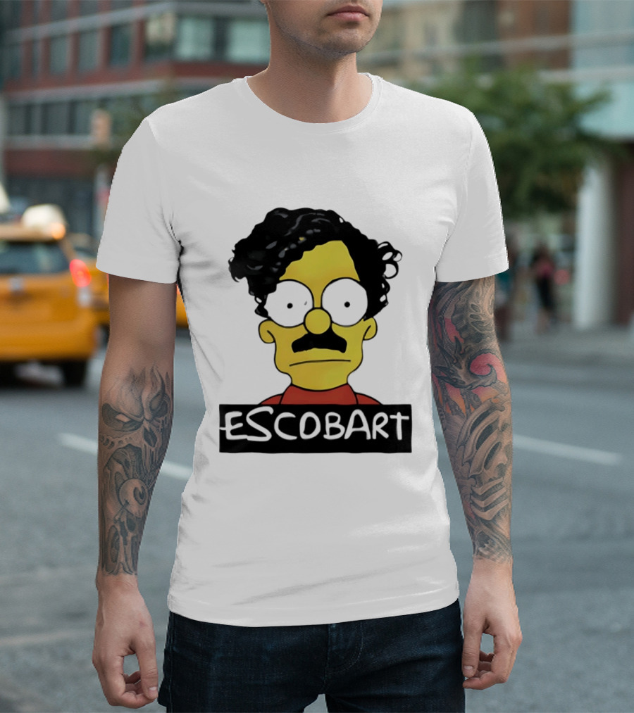 Ned Flanders Escobart Simpsons Mashup T-Shirt