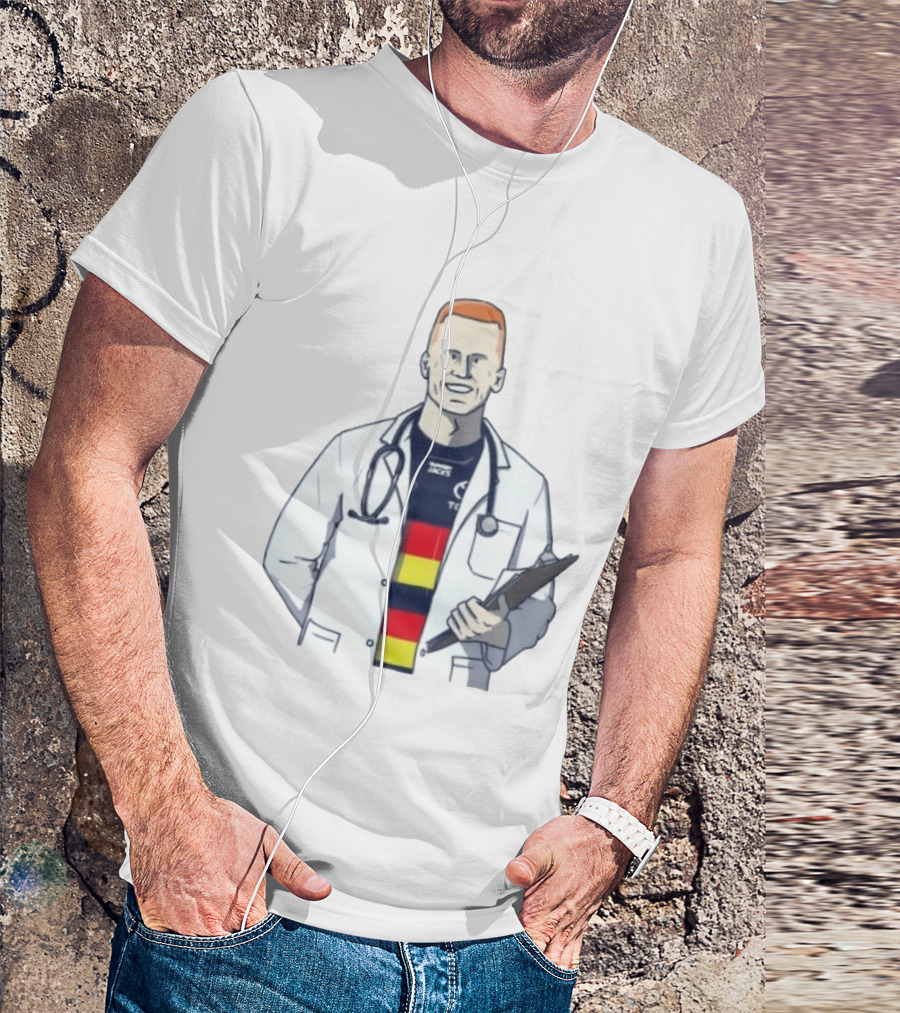 Reilly O'Brien Doctor Prescribed Adelaide Crows Stethoscope Tacos Top T-Shirt