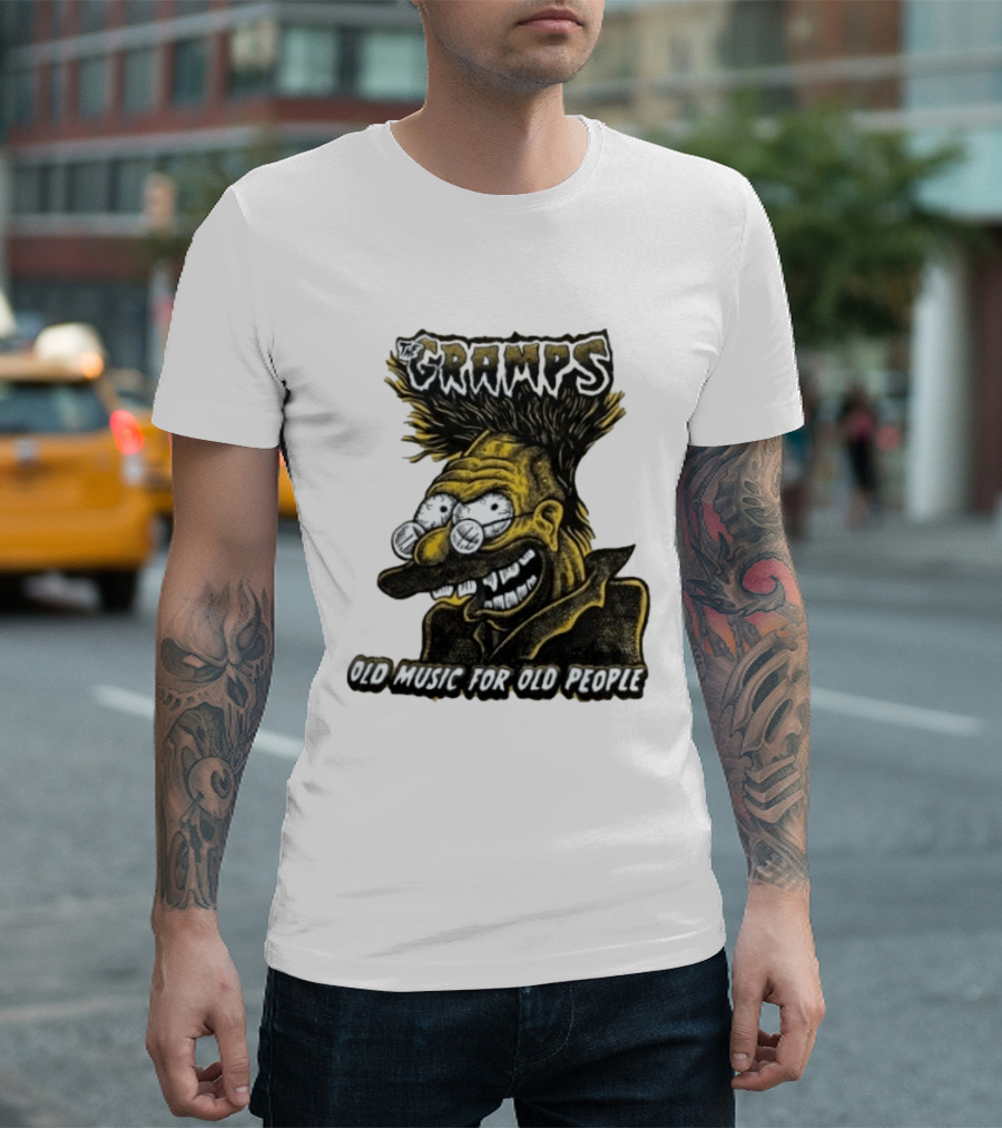 The Gramps Old Music For Old People Simpsons T-Shirt
