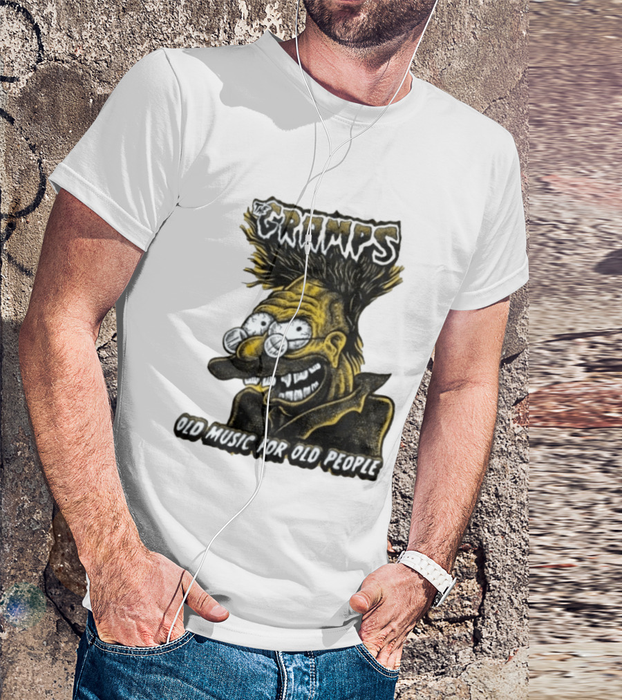 The Gramps Old Music For Old People Simpsons T-Shirt