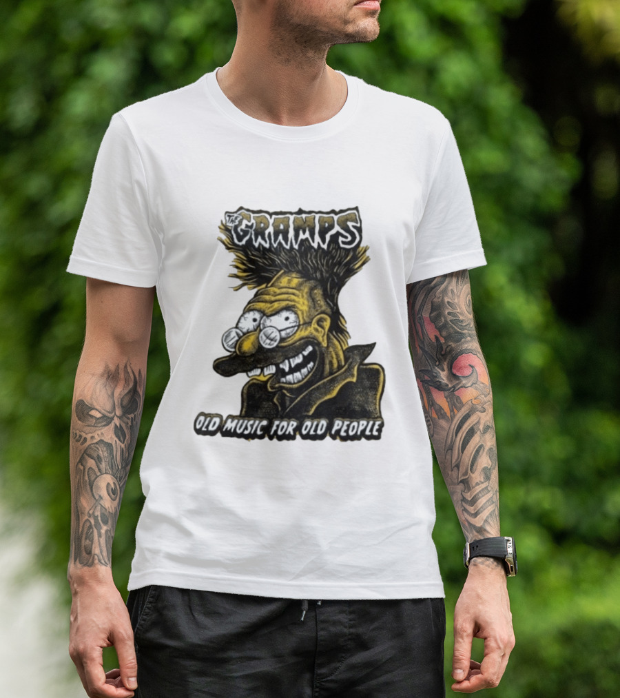The Gramps Old Music For Old People Simpsons T-Shirt