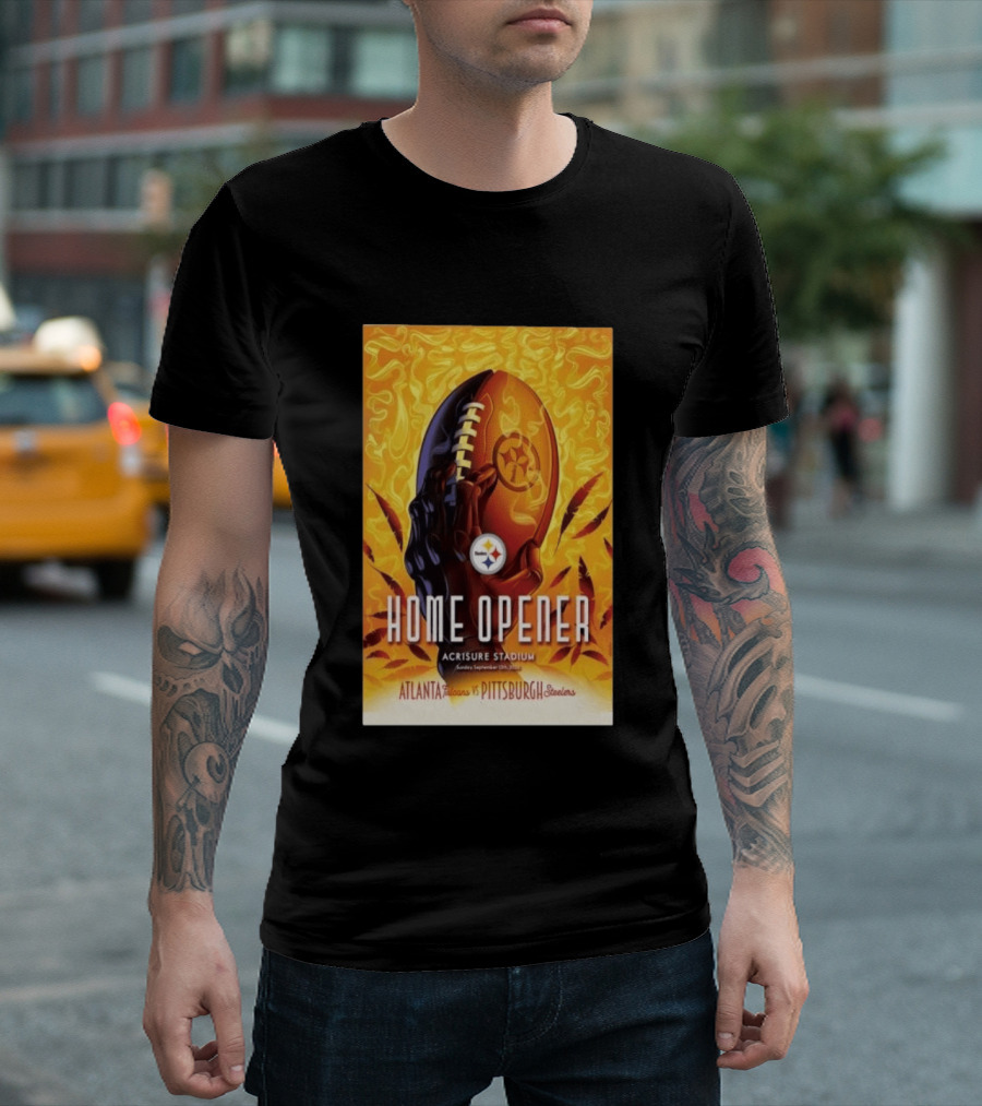 Atlanta Falcons Vs Pittsburgh Steelers Home Opener Acrisure Stadium September 13 2026 T-Shirt